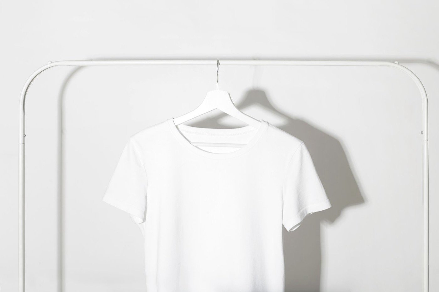 Studio product photography of apparel