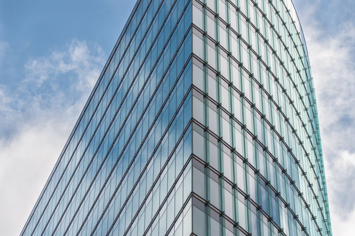Modern office building